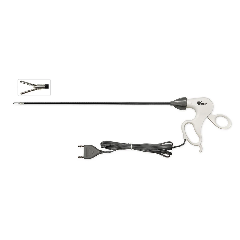disposable fenestrated bipolar forceps